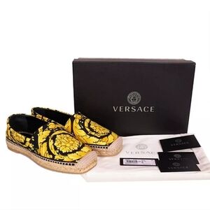 Versace Women's Yellow Espadrilles